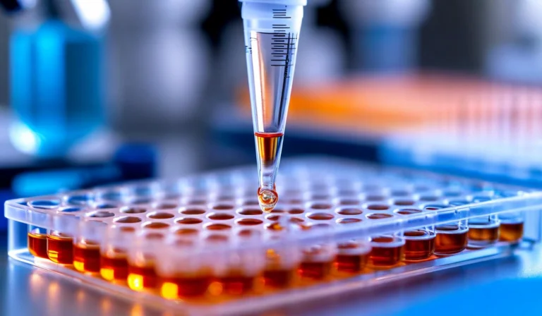 CRISPR gene editing equipment in research laboratory